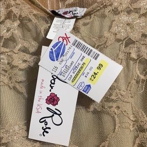 Brand new high to low lace dress